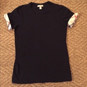 Black Burberry T-shirt